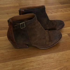 Kork Ease Brown ankle boots- size 11